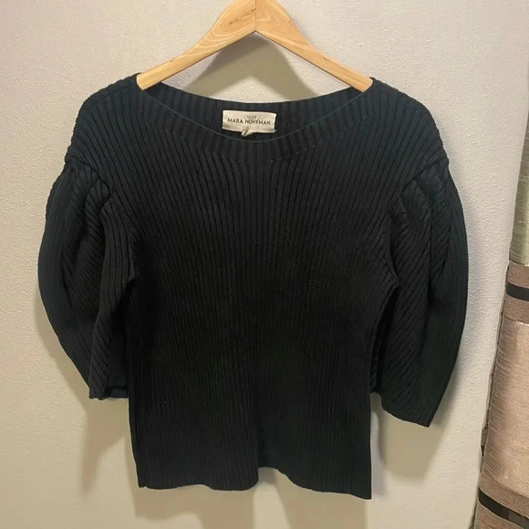 MARA Hoffman woman’s black sweater - Picture 1 of 10